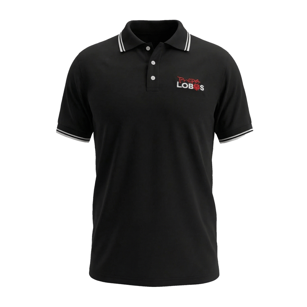 Playera Polo Preparatoria Lobos