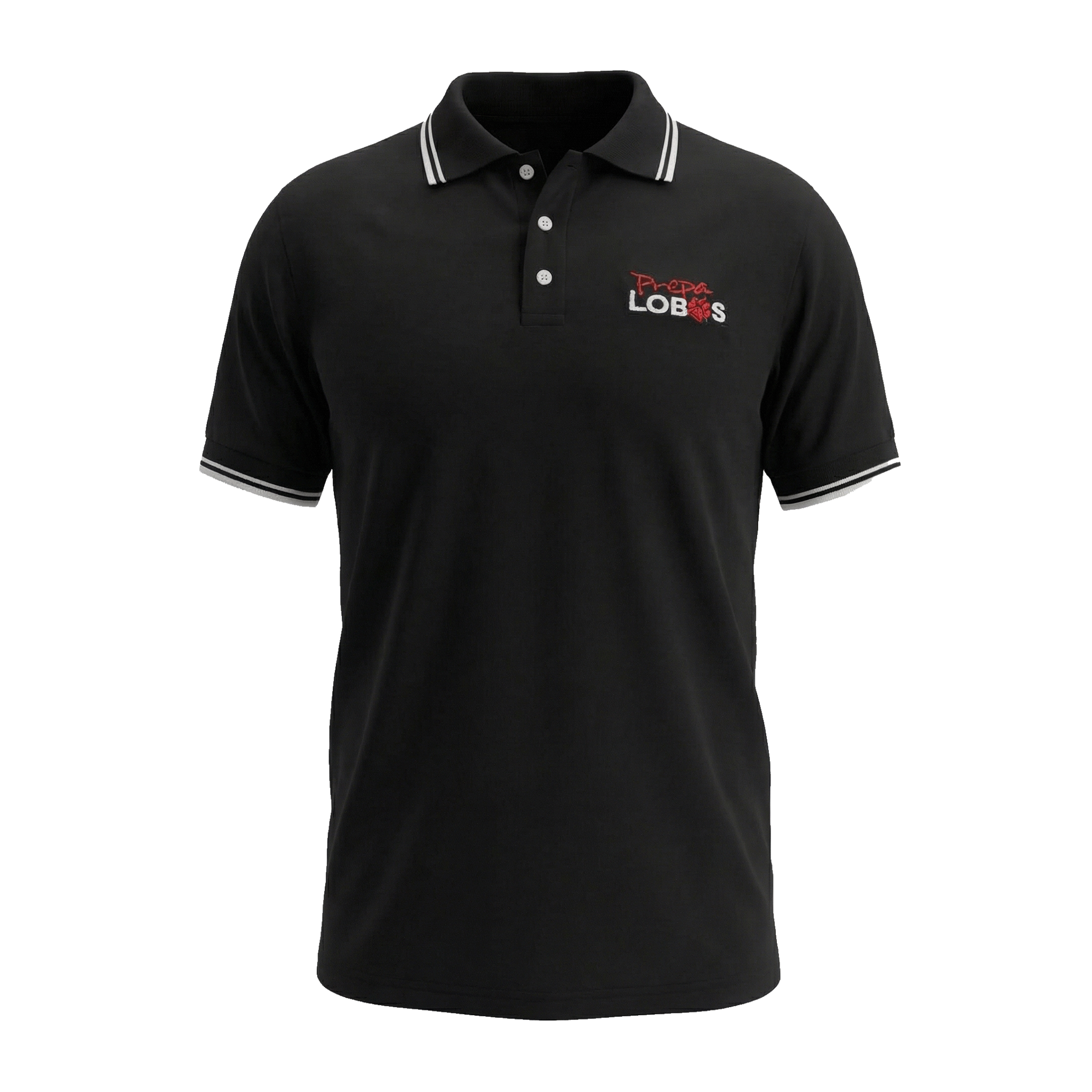 Playera Polo Preparatoria Lobos
