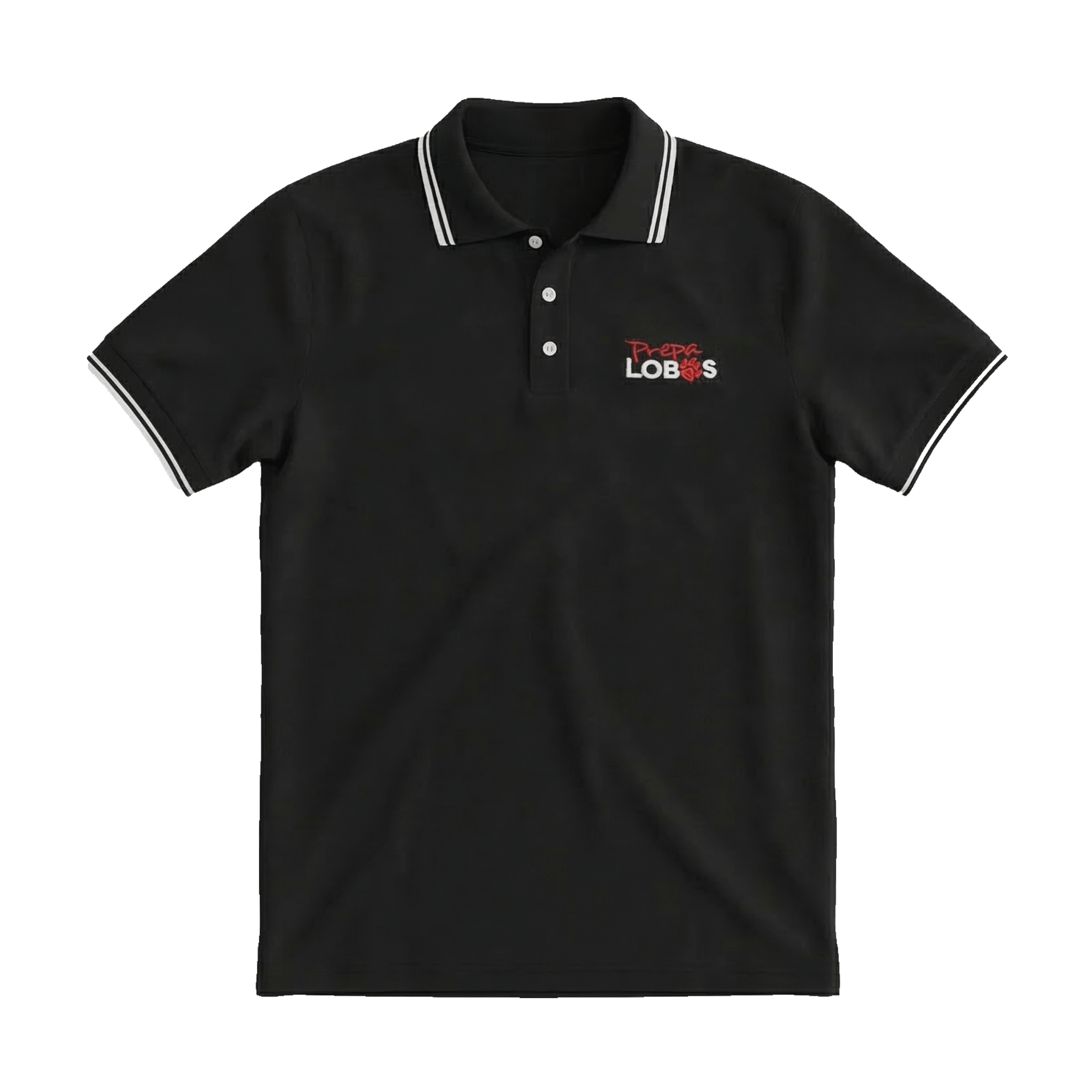 Playera Polo Preparatoria Lobos